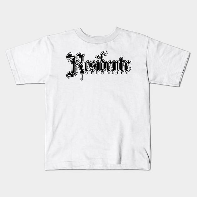 Residente Kids T-Shirt by PauLeeArt